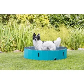 Hundebecken, hellblau/blau 80 x 20 cm